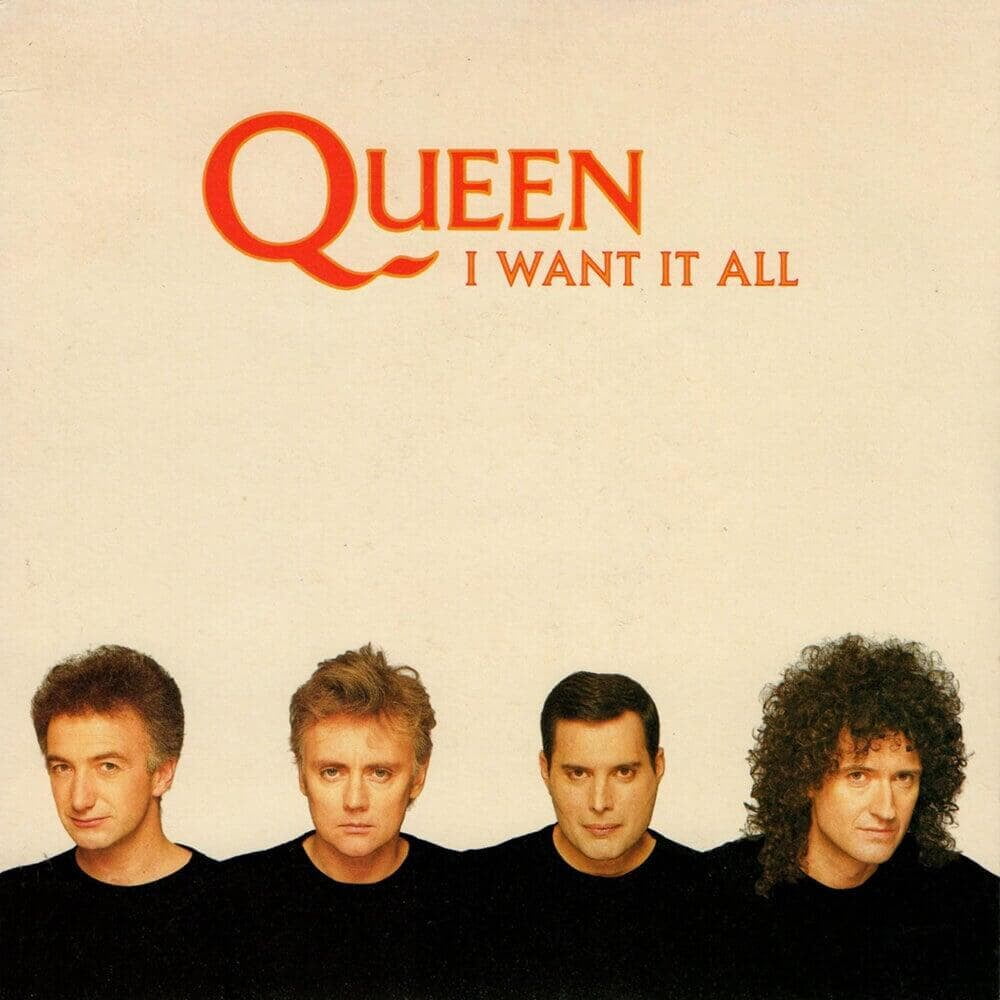 Queen's I want it All Album Cover